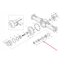 Tl02311010021 differential seal bushing