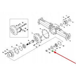 Tl02311010021 differential seal bushing