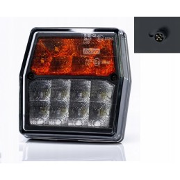 LED front lamp 12v 2 functions, position, direction