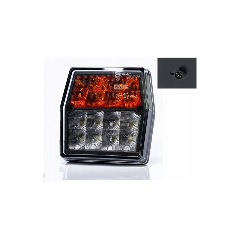 LED front lamp 12v 2 functions, position, direction