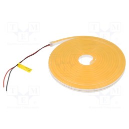 5 m x IPIXEL LED - N006120BC1LZ (GOLDEN YELLOW) - NEON LED tape, gold, 2835, 24V, LED/m: 120, 6mm, IP65, 8W/m, Thk: 12mm