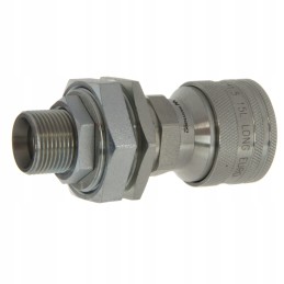 Quick connector with pressure eliminator m22x1 5