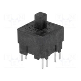 1 pcs x MEC - 15451 - Microswitch TACT, DPST-NO + DPST-NC, Pos: 2, 0.025A/120VDC, THT
