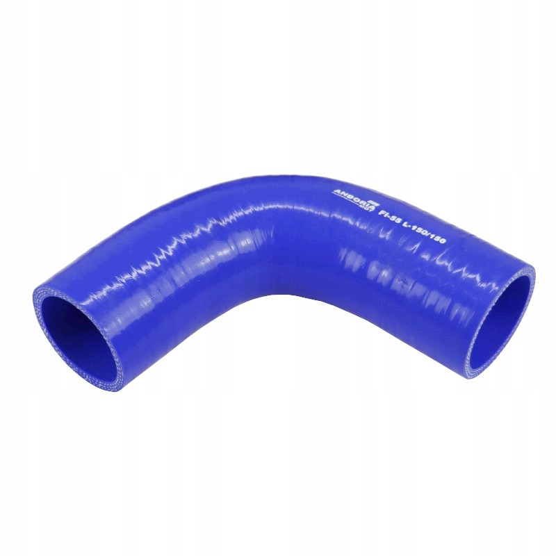 Universal silicone elbow, diameter 55 l 150 150