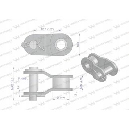 Chain link 083 1 r1 1 2 x 3 16 uses