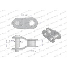 Chain link 083 1 r1 1 2 x 3 16 uses