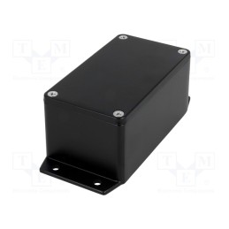 1 pcs x GAINTA - G111MFBK-IP67 - Enclosure: multipurpose, X: 65mm, Y: 115mm, Z: 55mm, aluminium, black