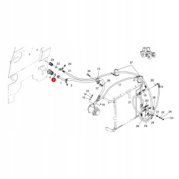 O-ring fendt x59098010000 original