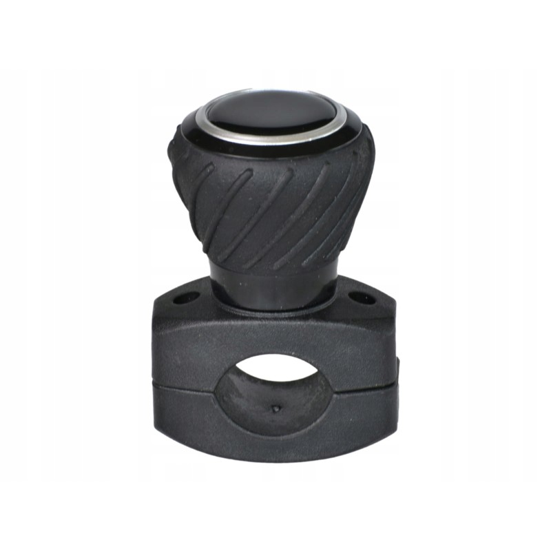 Ball knob on the steering wheel with ball bearings