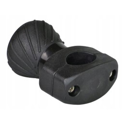 Ball knob on the steering wheel with ball bearings