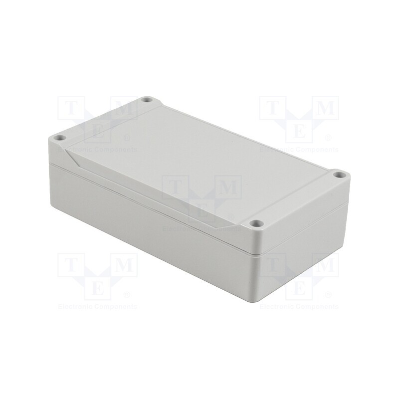 1 pcs x HAMMOND - 1555JLGY - Enclosure: multipurpose, X: 90mm, Y: 160mm, Z: 45mm, 1555, ABS, grey