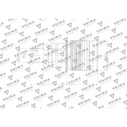 Hydraulic quick connector, Euro socket, M22x1, 5 threads