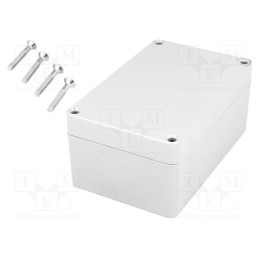 1 pcs x GAINTA - G108G-IP67 - Enclosure: multipurpose, X: 80mm, Y: 125mm, Z: 57mm, aluminium, IP67