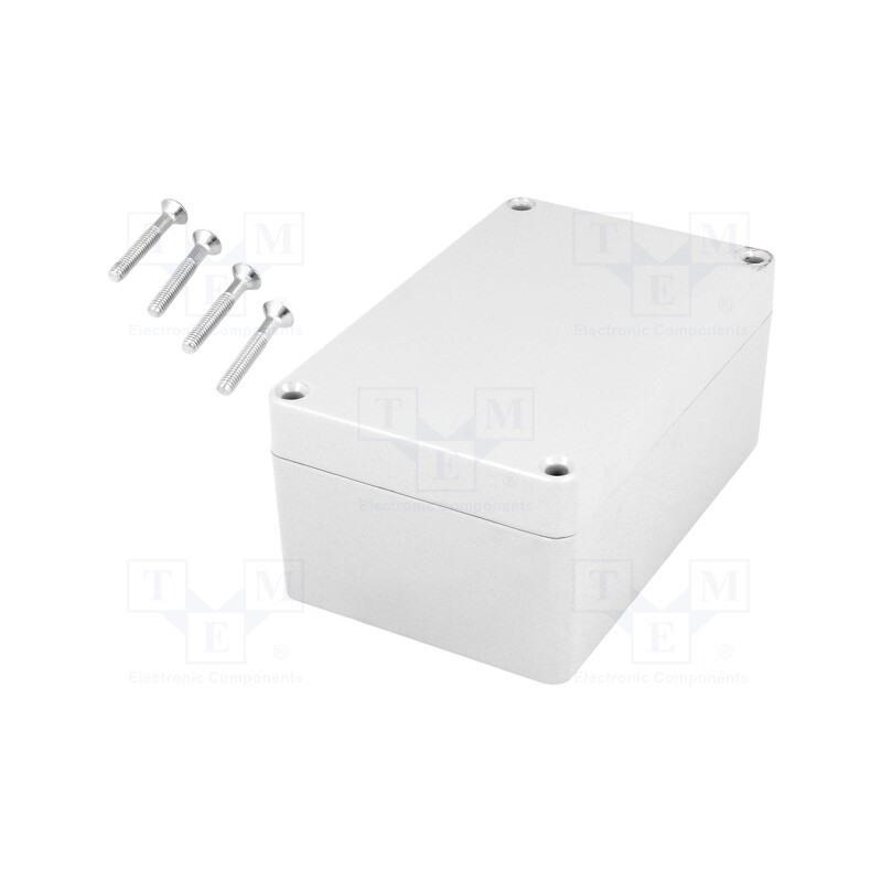 1 pcs x GAINTA - G108G-IP67 - Enclosure: multipurpose, X: 80mm, Y: 125mm, Z: 57mm, aluminium, IP67