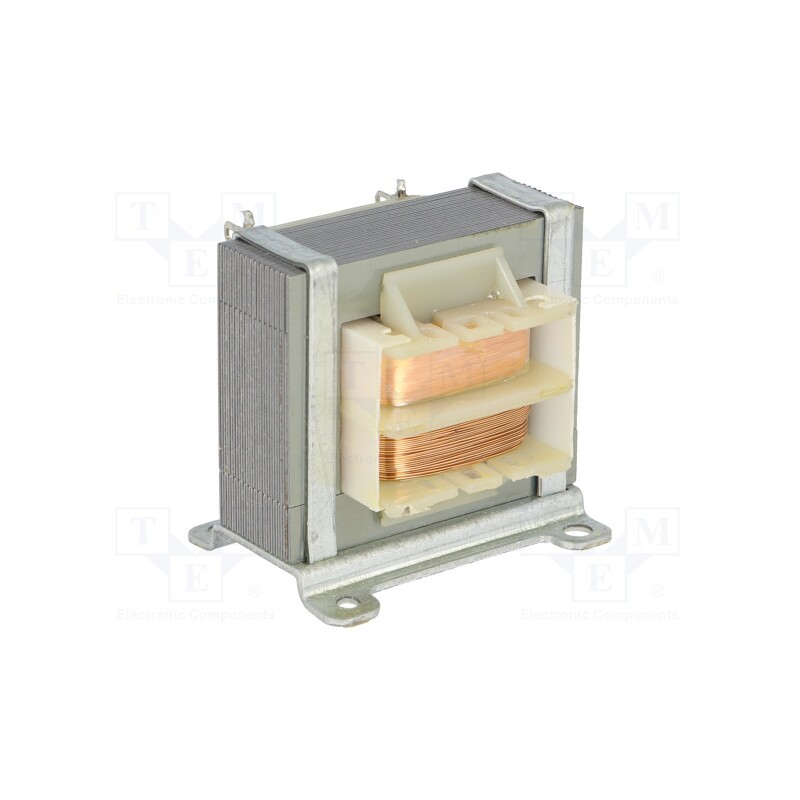 1 pcs x INDEL - TS 4/30 - Transformer: mains, 4VA, 230VAC, 12V, 12V, 150mA, 150mA, screw type