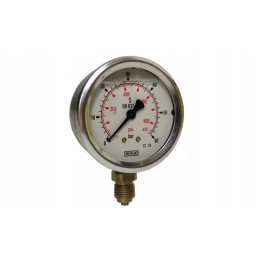 Pressure gauge fi 63 bsp 1 4 dol range 0 60 bar w