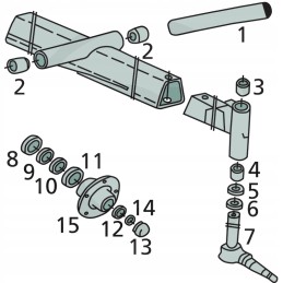 Bushing 700403001022 40 3001022 Belarus