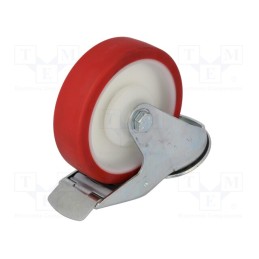 1 pcs x COLSON - BPPU 1255 5000 -AS - Transport wheel, Ø: 125mm, W: 30mm, H: 156mm, torsional with lock
