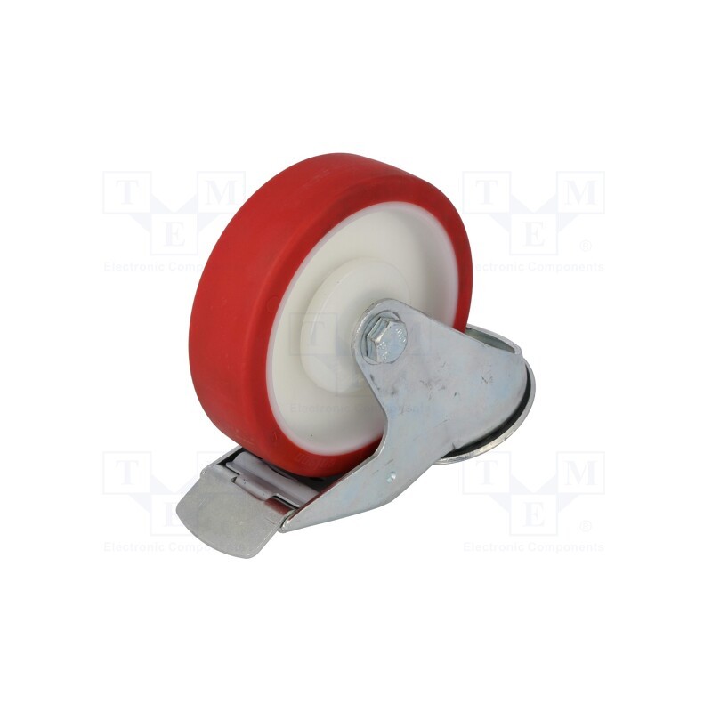 1 pcs x COLSON - BPPU 1255 5000 -AS - Transport wheel, Ø: 125mm, W: 30mm, H: 156mm, torsional with lock