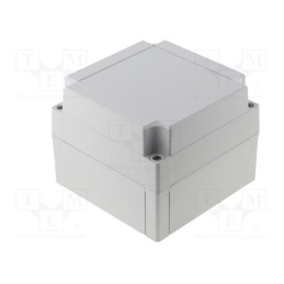 1 pcs x FIBOX - ABS 125/100 HG - Enclosure: multipurpose, X: 130mm, Y: 130mm, Z: 100mm, MNX, ABS, grey
