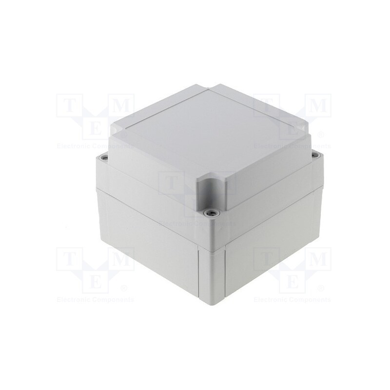 1 pcs x FIBOX - ABS 125/100 HG - Enclosure: multipurpose, X: 130mm, Y: 130mm, Z: 100mm, MNX, ABS, grey