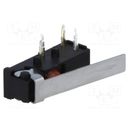 1 pcs x SAIA-BURGESS - F1NST8A1 - Microswitch SNAP ACTION, 1A/250VAC, with lever, SPDT, ON-(ON)