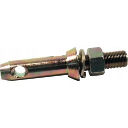 Lower link pin 22x137 mm thread 3 4 x