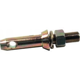 Lower link pin 22x137 mm thread 3 4 x