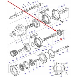 3716487m3 rear hub center wheel