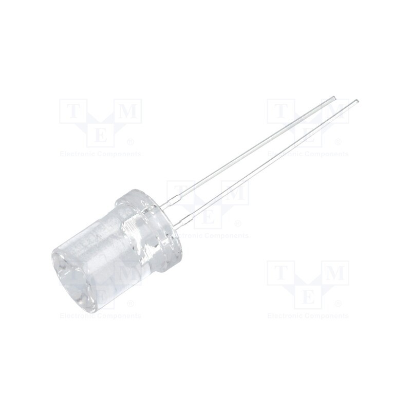 2 pcs x OPTOSUPPLY - OSO5JA83C1A - LED, 8mm, orange, 100÷150mcd, 120°, Front: recessed, 1.8÷2.6V