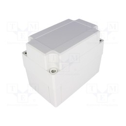1 pcs x FIBOX - PC 100/100 HG - Enclosure: multipurpose, X: 80mm, Y: 130mm, Z: 100mm, MNX, grey, IK08