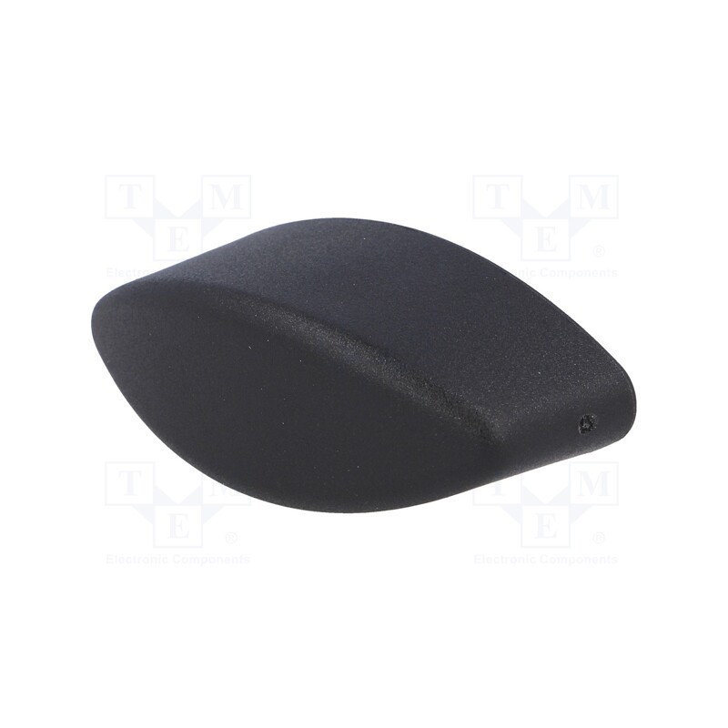 1 pcs x ELESA+GANTER - 8452 -AS - Knob wing, Int.thread: M8, 8mm, H: 17mm, polyamide, W: 40mm