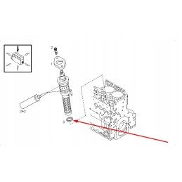 0011322740 washer for injector 1 5 mm