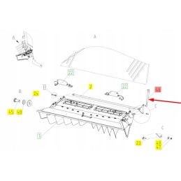 101633631 gas actuator for opening the incisor