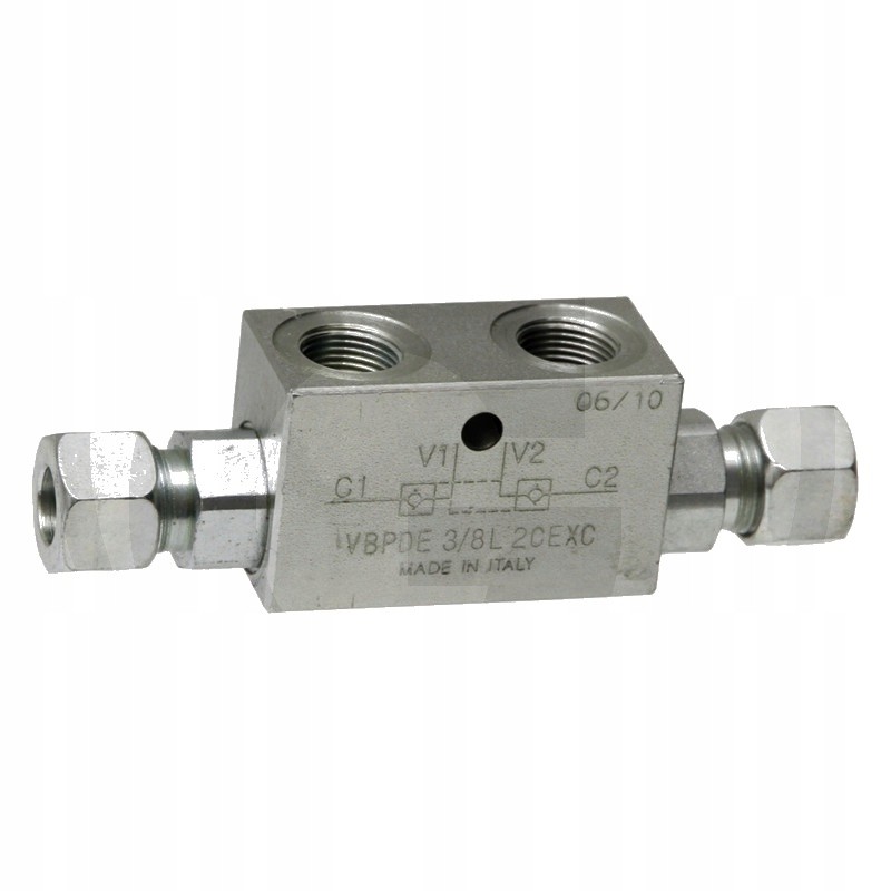 Twin check valve m18x1 5mm