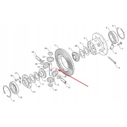 P5s38201113 planetary gear pin