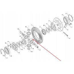 P5s38201113 planetary gear pin
