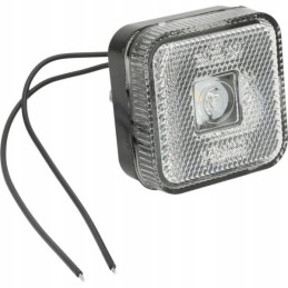 Halogen front position lamp square LED 12 24