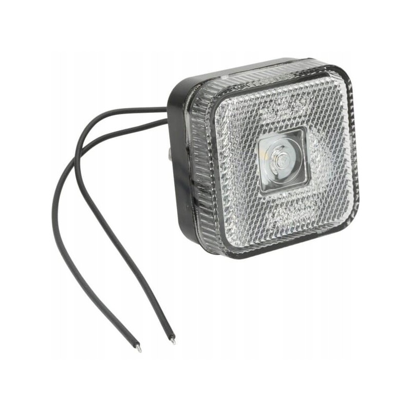 Halogen front position lamp square LED 12 24
