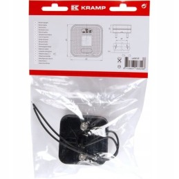 Halogen front position lamp square LED 12 24