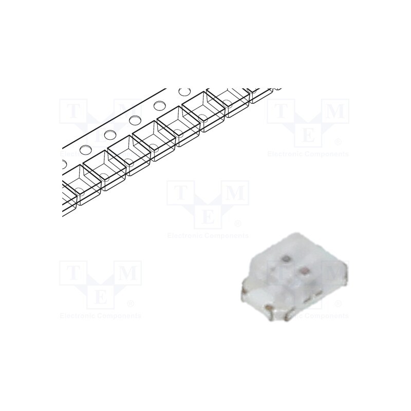 10 pcs x OPTOSUPPLY - OSRG0805C1E-0.8T - LED, SMD, 0805, red/yellow-green, 2x1.25x0.8mm, 120°, 20mA