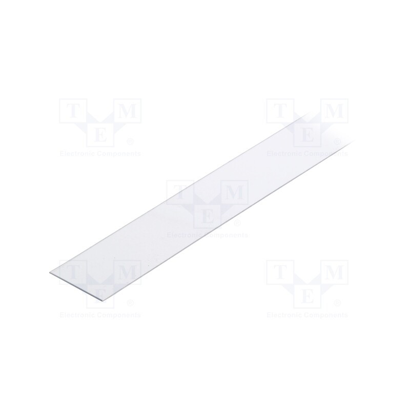 1 pcs x TOPMET - V3410016 -AS - Cover for LED profiles, transparent, 1m, Kind of shutter: A9