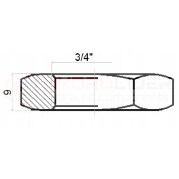 Locknut narrow locknut 3 4 inch