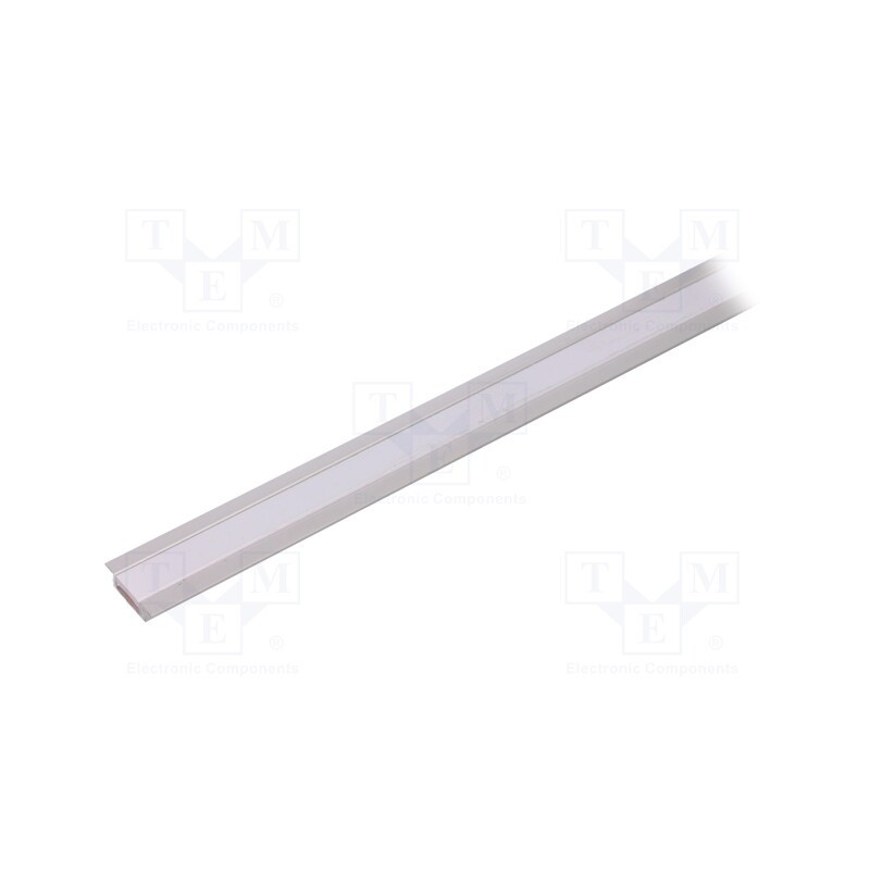 1 pcs x OPTOFLASH - OF-PROFMIC-KA-M -AS - Profiles for LED modules, mat, L: 1m, MICRO-K, aluminium, recessed