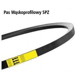 V-belt SPZ 825 Stomil Sanok 9 7x825 x8