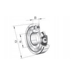 Ball bearing usually 9x24x7mm ina fag 609zzc3 in