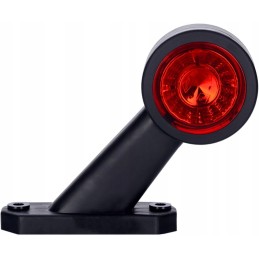 Front and rear oblique left side marker lamp