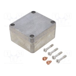 1 pcs x OBO BETTERMANN - MX 060503 CR3 - Enclosure: multipurpose, X: 58mm, Y: 64mm, Z: 34mm, Mx, aluminium