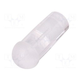 50 pcs x FIX&FASTEN - FIX-LEM-67 - Fiber for LED, round, Ø3.2mm, Front: convex, straight, UL94V-2