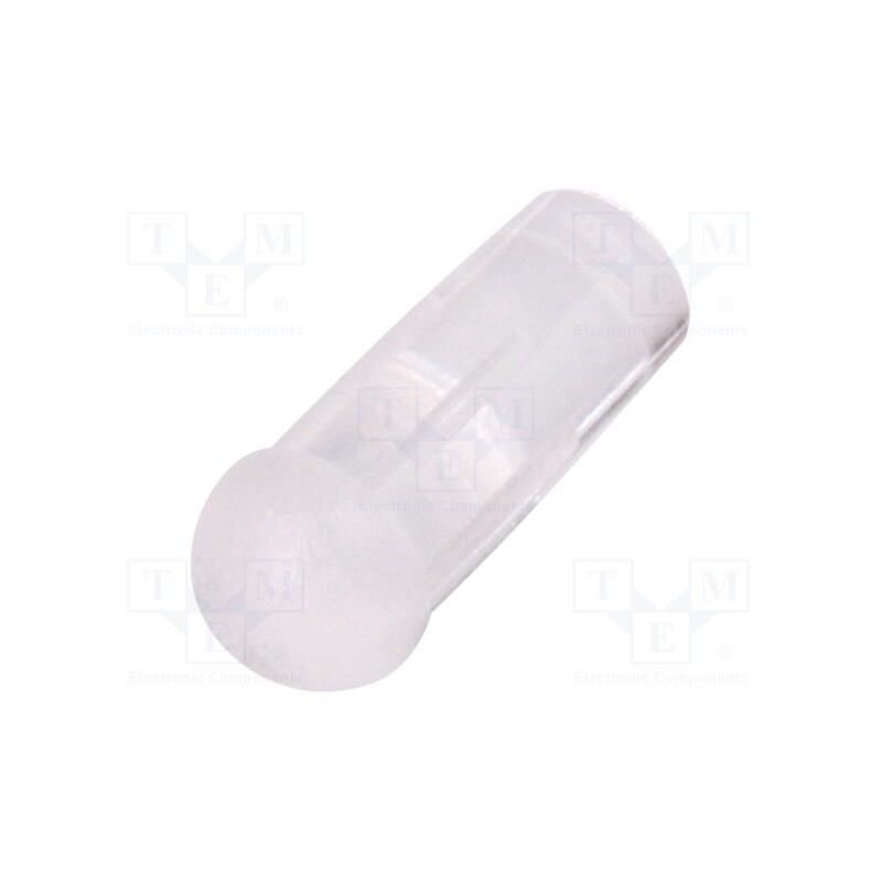 50 pcs x FIX&FASTEN - FIX-LEM-67 - Fiber for LED, round, Ø3.2mm, Front: convex, straight, UL94V-2